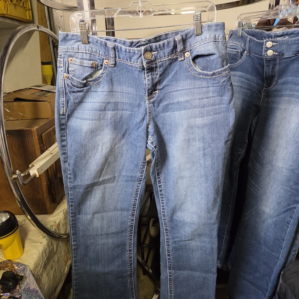 Maurices Light Blue Skinny Jeans